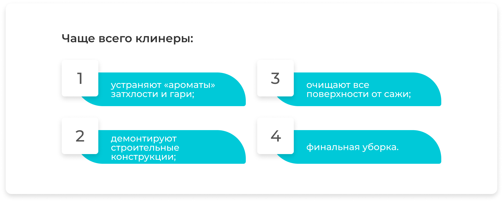 Как убраться в помещении, когда в нём был пожар? - Грязи Нет